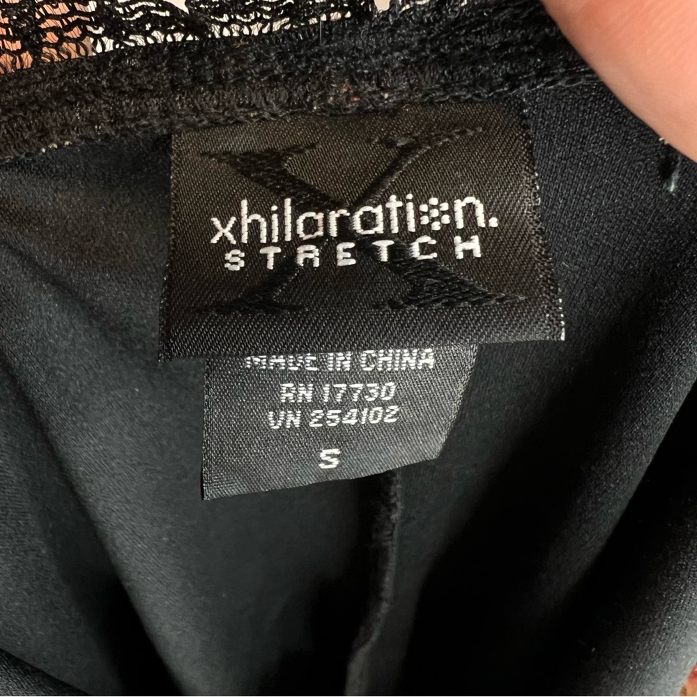 Y2K Xhilaration‎ Stretch Sheer Paisley Dress S - Picture 6 of 6